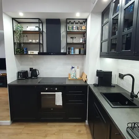 Midnight Blue Apartment Wroclaw