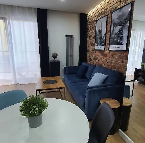 Apartament Midnight Blue Wrocław