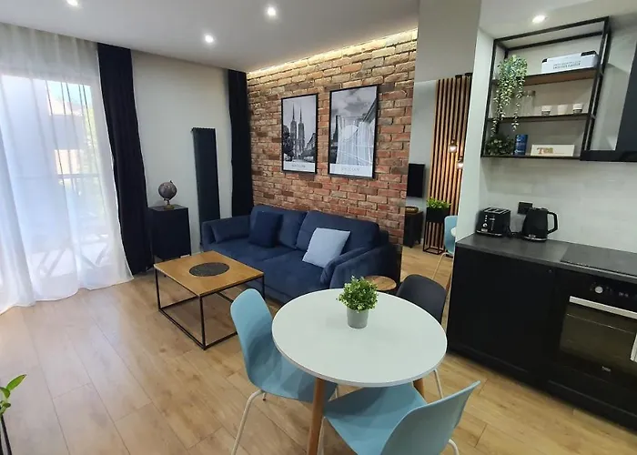 Apartament Midnight Blue Wrocław